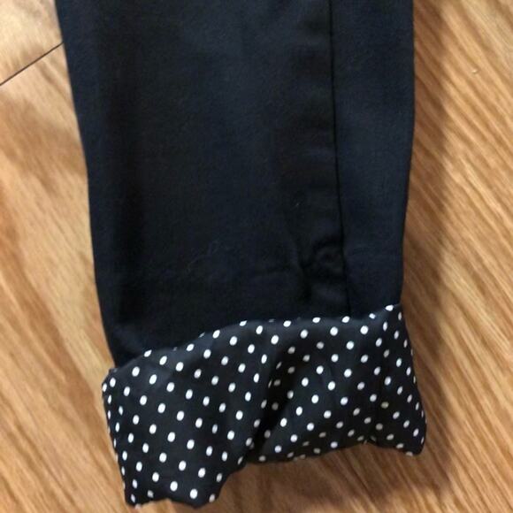 Croft & Barrow Black Polka Dot Blazer Jacket Womens Small - Picture 6 of 13